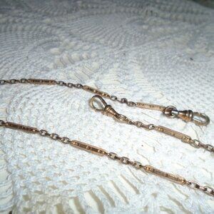 Vintage GF Simmons pocket watch chain